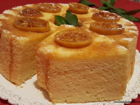 Chiffon cake al limone Chiffon cake al limone