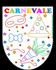 Carnevale: disegni e bandierine Carnevale: disegni e bandierine