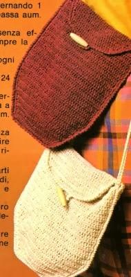 Lavori con l'uncinetto: La borsetta stile Vintage Lavori con l'uncinetto: La borsetta stile Vintage