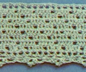 Lavori con l'uncinetto: Bordure per il corredo pag_2 Lavori con l'uncinetto: Bordure per il corredo pag_2