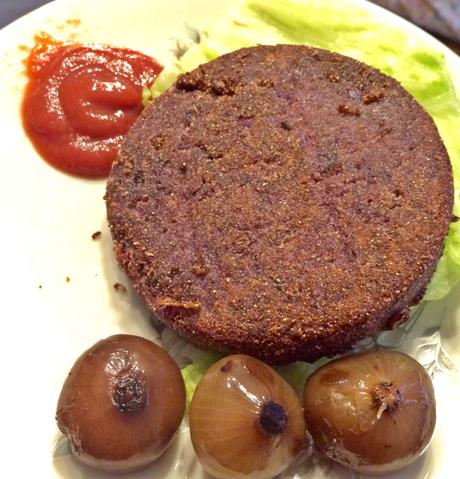 Hamburger di Cavolo Rosso e Olive Hamburger di Cavolo Rosso e Olive