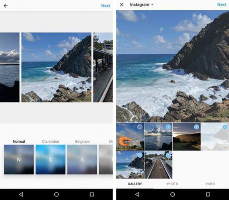Instagram inizia a testare i post con foto multiple (max 10) Instagram inizia a testare i post con foto multiple (max 10)