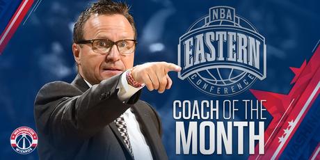 I protagonisti della settimana NBA: i Wizards volano e l’Est trema, c’è una nuova contender? Scott Brooks - © 2017 twitter.com/WashWizards