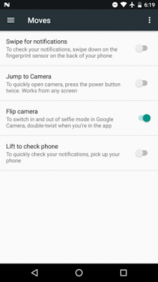 Android 7.1.2 porta la gesture sul lettore dei Nexus Android 7.1.2 porta la gesture sul lettore dei Nexus