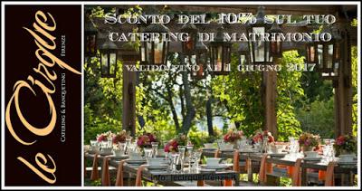 Sconto del 10% sul Catering di matrimonio a Firenze e non solo by Le Cirque Sconto del 10% sul Catering di matrimonio a Firenze e non solo by Le Cirque