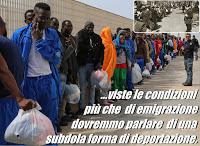 L’ipocrisia occidentale, più che di emigrazione si dovrebbe parlare di deportazione. L’ipocrisia occidentale, più che di emigrazione si dovrebbe parlare di deportazione.