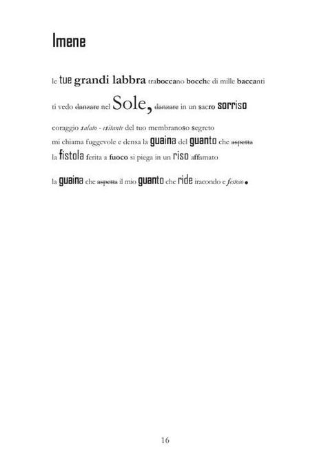 “Erotomaculae” di Sonia Caporossi “Erotomaculae” di Sonia Caporossi