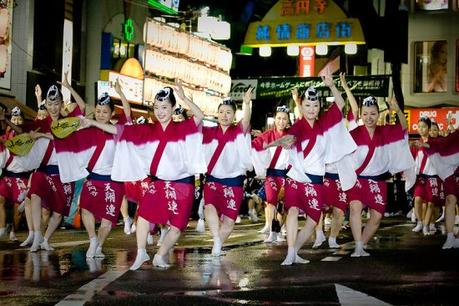 Le stagioni del Giappone Koenji Awa Odori, Tokyo
