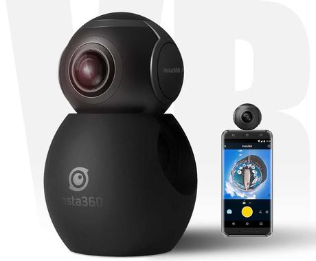 Insta360, camera compatta Android per riprese a 360 gradi Insta360, camera compatta Android per riprese a 360 gradi
