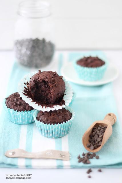 Muffins alla ricotta e cioccolato Muffins alla ricotta e cioccolato
