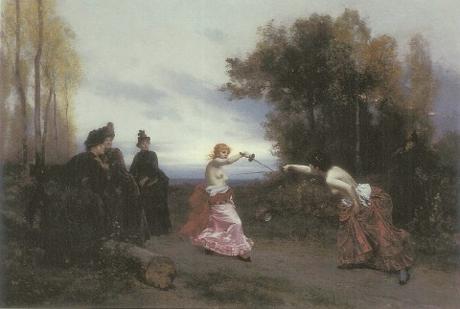 The 'Petticoat Duellists' of 1792 and of 1892. The 'Petticoat Duellists' of 1792 and of 1892.