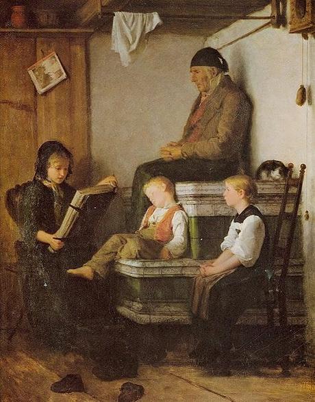 Albert (Albrecht) Samuel Anker, how life in a Swiss XIXth century village was. Albert (Albrecht) Samuel Anker, how life in a Swiss XIXth century village was.