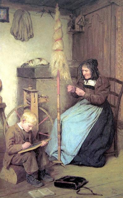 Albert (Albrecht) Samuel Anker, how life in a Swiss XIXth century village was. Albert (Albrecht) Samuel Anker, how life in a Swiss XIXth century village was.