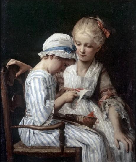 Albert (Albrecht) Samuel Anker, how life in a Swiss XIXth century village was. Albert (Albrecht) Samuel Anker, how life in a Swiss XIXth century village was.