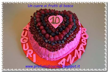 Un cuore ai frutti di bosco Un cuore ai frutti di bosco