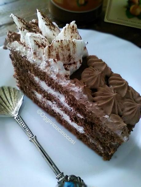 Trancio al Cioccolato e Crema di Nocciole Trancio al Cioccolato e Crema di Nocciole