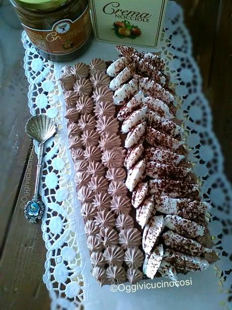 Trancio al Cioccolato e Crema di Nocciole Trancio al Cioccolato e Crema di Nocciole