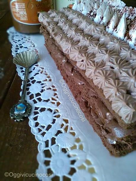 Trancio al Cioccolato e Crema di Nocciole Trancio al Cioccolato e Crema di Nocciole