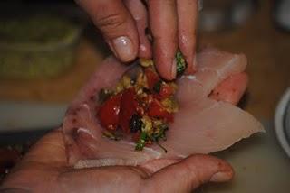 Involtini di pesce spada in panatura di pistacchi (passo a passo)