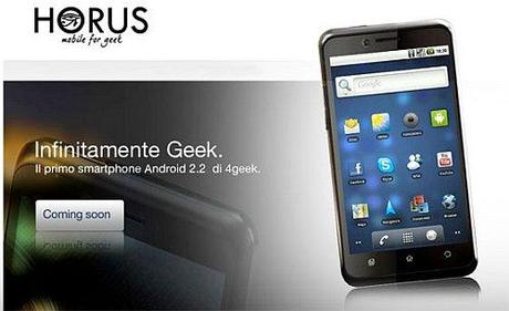 4Geeks Horus: Smartphone Android da 4.3” tutto italiano a 350€