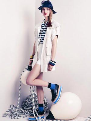 Navy Style su Vogue Japan di Aprile 2011