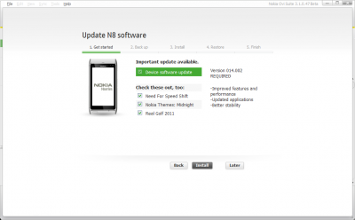 [Update] Nokia Ovi Suite 3.1.0.74 Beta