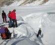 Ghiacciaio del Morteratsch - esercitazione Paranco per recupero da crepaccio