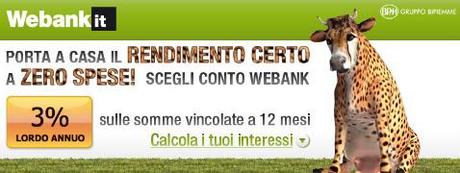 Conto Webank, il conto corrente online completamente gratuito che offre sorprese e regali