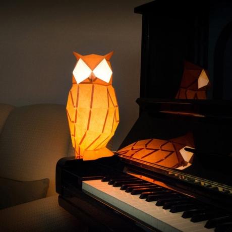 DESIGN: Le lampade di carta di Owl Paperlamps ispirate agli origami DESIGN: Le lampade di carta di Owl Paperlamps ispirate agli origami
