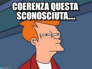 La coerenza: un brutto vizio La coerenza: un brutto vizio