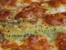 Primi: Parmigiana bianca zucchine