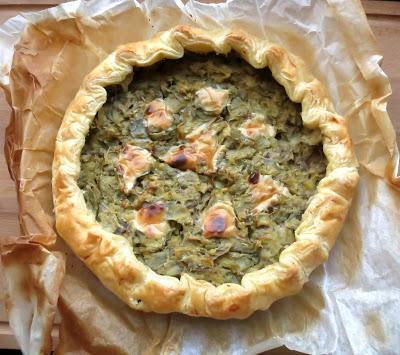 TORTA DI CARCIOFI TORTA DI CARCIOFI