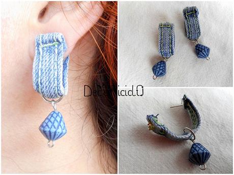 Bijoux con le cuciture e i passanti dei jeans parure jeans 5