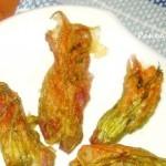 Fiori di zucchina al forno ripieni di riso Fiori di zucchina al forno ripieni di riso