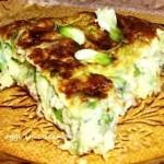 Frittata di fiori di acacia Frittata di fiori di acacia