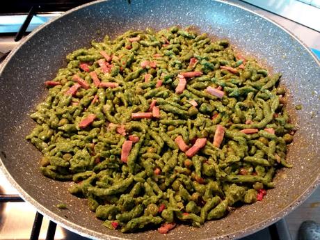 Spätzle verdi agli spinaci Gnocchetti tirolesi