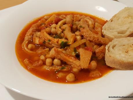 Zuppa di trippa e ceci Zuppa di trippa e ceci
