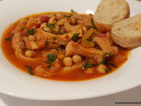 Zuppa di trippa e ceci Zuppa di trippa e ceci