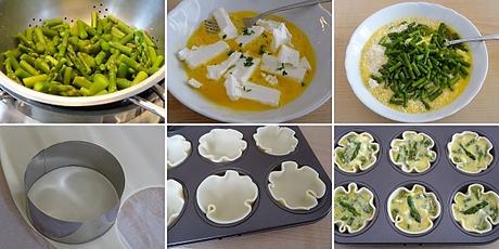 Tortine agli asparagi ricetta veloce preparazione delle tortine agli asparagi ricetta veloce