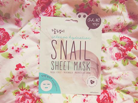 Oh K! Intense Hydration Snail Sheet Mask Oh K! Intense Hydration Snail Sheet Mask