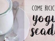 Come riciclare yogurt scaduto