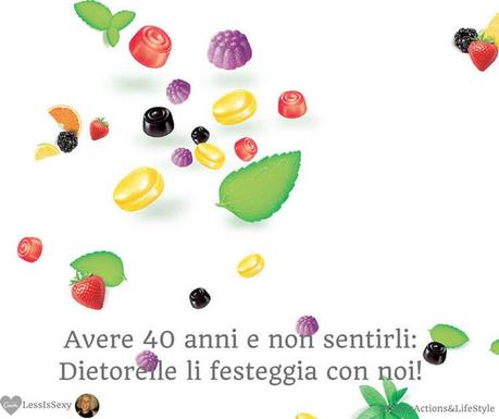 Dietorelle celebra 40 anni di dolcezza con noi Dietorelle celebra 40 anni di dolcezza con noi
