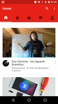 YouTube per Android, nuova interfaccia, cosa è migliorato YouTube per Android, nuova interfaccia, cosa è migliorato