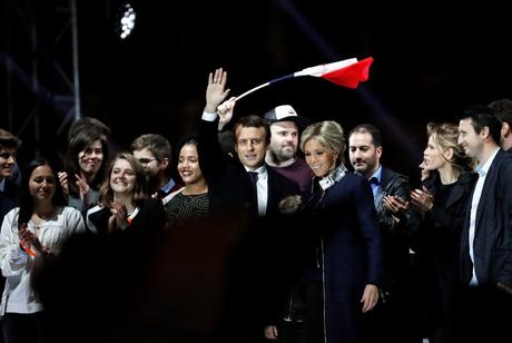 Il Presidente Macron Il Presidente Macron