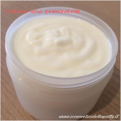 Crema viso primaverile 2017 Crema viso primaverile 2017