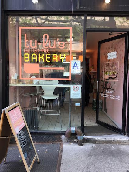 Tu-lu’s gluten free bakery; New York senza glutine Tu-lu's gluten free bakery -Gluten Free Travel and Living
