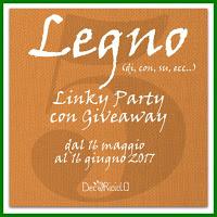 Legno - Linky Party 2017 #5 grab button for decoriciclo