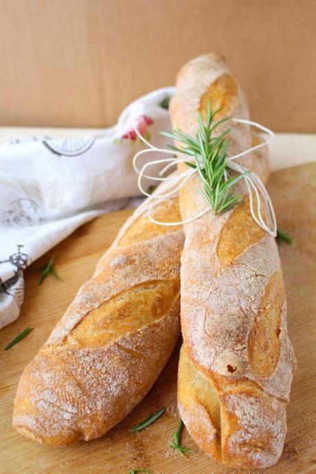 Baguettes con 1 gr di lievito Baguettes con 1 gr di lievito
