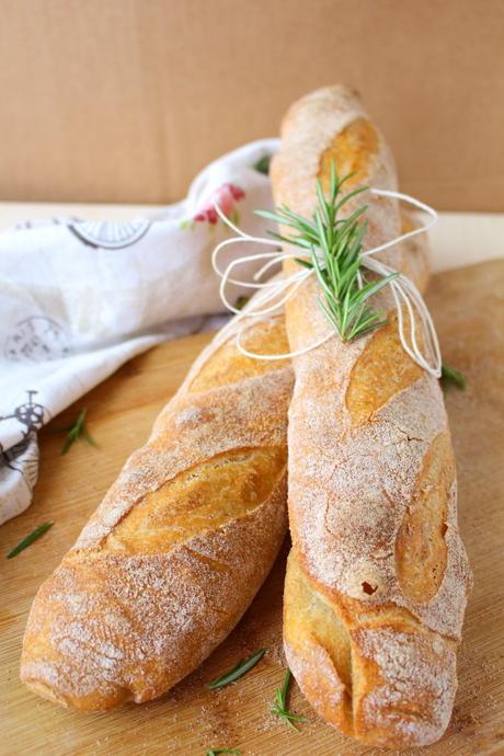 Baguettes con 1 gr di lievito Baguettes con 1 gr di lievito