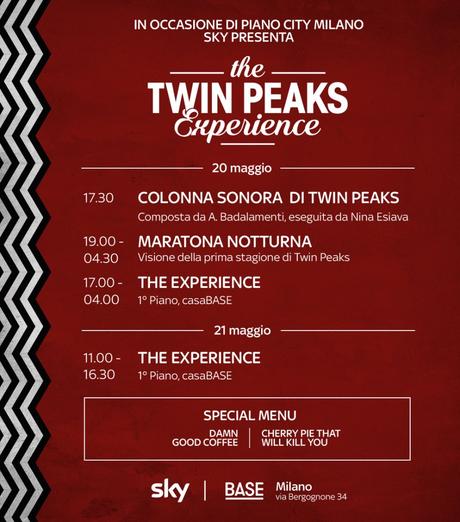 Le Serie Tv di Sky si possono ascoltare, evento speciale dedicato a Twin Peaks. Le Serie Tv di Sky si possono ascoltare, evento speciale dedicato a Twin Peaks.
